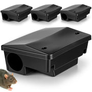 Mysora front view locked bait station showing secure containment
