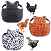 MYWSN front view chicken saddle showing full back coverage and protection