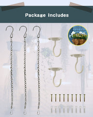 NACETURE close-up of hook and chain detail, showing anti-slip coating benefit