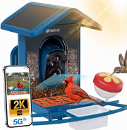 Nafnti front view of feeder and camera showing clear design and benefit