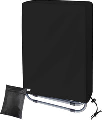 Naiveroo front view cover protecting folded chair and keeping outdoors clean