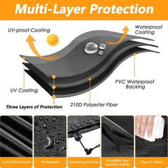 Naiveroo hem cord and adjuster detail securing cover against wind