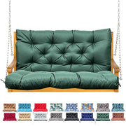 NANGELRN front view showing cushion on bench, enhances outdoor seating comfort