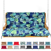 NANGELRN front view of floral navy cushion showing full fit and style benefit