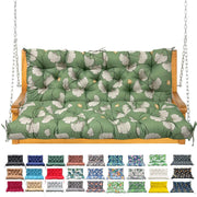 NANGELRN porch swing cushion front view showing full coverage and comfort