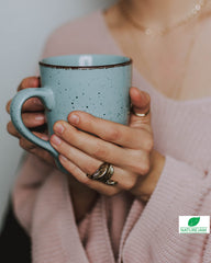 Naturejam brewed chaparral tea in cup illustrating preparation benefit: easy infusion