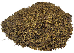 Naturejam chaparral beside measuring spoon showing scale benefit: bulk quantity clarity