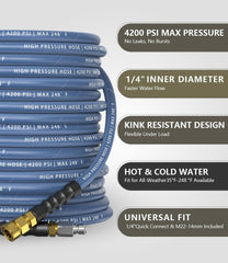 NAVOHEVEN steel-braid close-up showing durability and burst resistance benefit