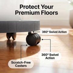NAZKAEN side profile with heavy ceramic pot demonstrates strong load-bearing benefit