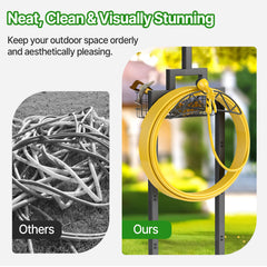 neatevday shepherd hooks with tools hanging for convenience and tool accessibility