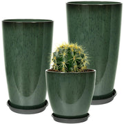 Neoaider front view full set showing elegant dark green finish and curb appeal