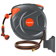 NEOTEC front view of mounted reel showing tidy storage and easy access