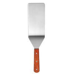New Star Foodservice wood handle detail providing comfortable secure grip