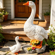Newinhome mother goose front view showing welcoming porch accent