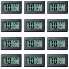 Newlight66 front view display showing clear temperature and humidity readings for quick checks