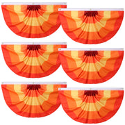 Newwiee front view fan flag showing vibrant autumn colors and curb appeal
