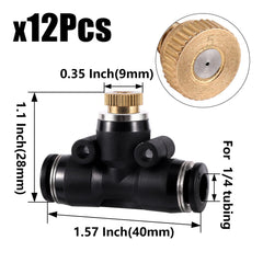 NFAMRZCAR close-up of brass nozzle tip highlighting durable material and leak resistance