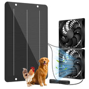 NHZOTUD front view of dual fan kit shows robust ventilation and reliable airflow