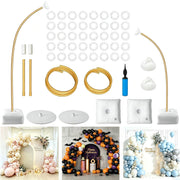 Niannianmi front arch full setup showing clean event backdrop and professional finish