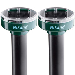 NIKAND front view of stake showing compact design and easy install benefit