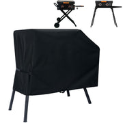 NOELIFE front view of cover on Blackstone 22" griddle protecting from elements