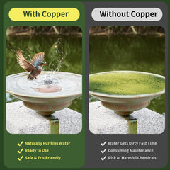 NOKOXIN close-up of copper texture and patina forming, durable outdoor performance