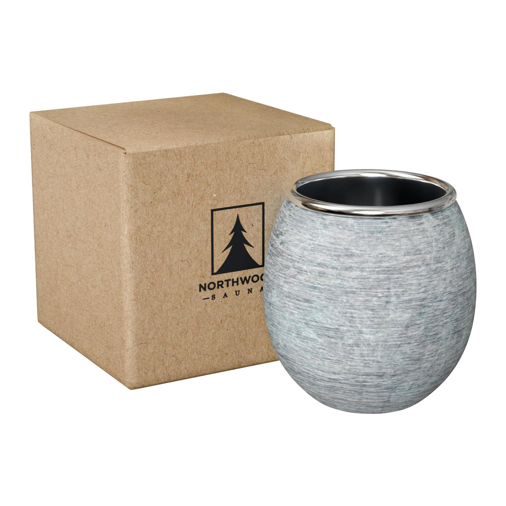 Northwood Sauna front packaging showing product and durable box, conveys premium gift quality