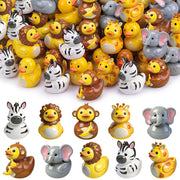 Novabright front display showing 100 mini jungle ducks for instant craft variety