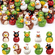 Novabright front packaging showing 100 mini resin ducks and set benefit