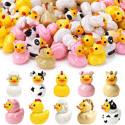 Novabright front packaging showing the 100-piece mini ducks, ideal for party supplies