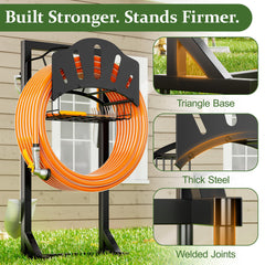 NQW close up of black powder coating resisting rust and weather