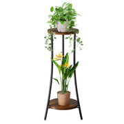 NQW front view corner stand showing compact footprint and sturdy design