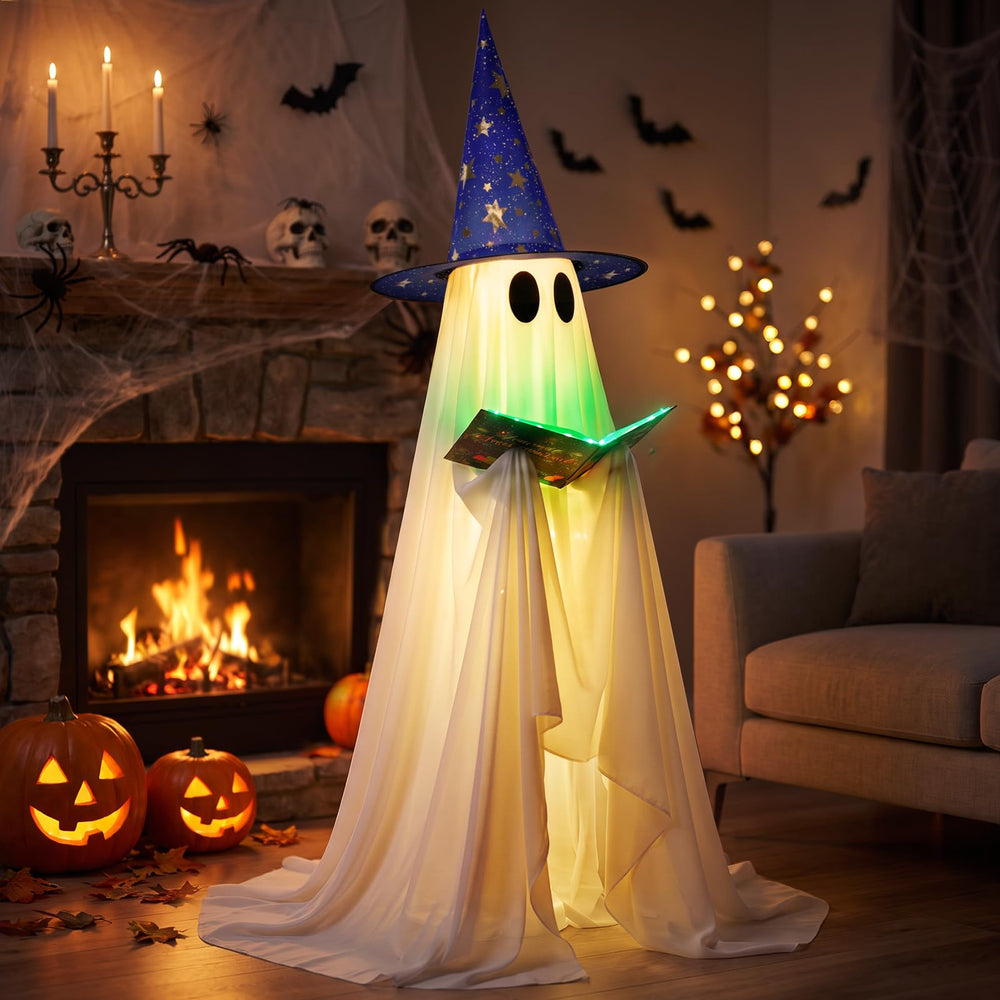 Nsoyos reading ghost front view showing full 53-inch figure and glow