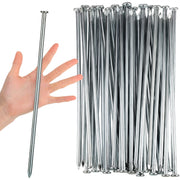 Nuenen front pack of 60 stakes showing quantity and galvanized finish for reliable outdoor use