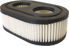 NVLMBL close-up of pleated filter and rubber seal, improves particle capture