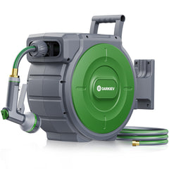 OARKIEV front view mounted reel showing neat storage and quick access benefit