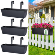 OGIMA front view of 16-inch planter showing sleek profile and planting space