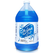 Oh Yuk front bottle showing packaging and clear instructions for spa cleaning
