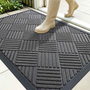 OLANLY front view of mat showing clean entrance and protection