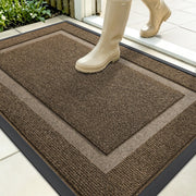 OLANLY front door mat full view showing clean entrance benefit