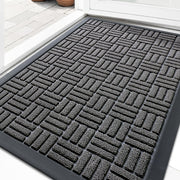 OLANLY front view doormat placed at doorway showing clean entrance benefit