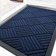 OLANLY front view mat showing clean entrance and durable design