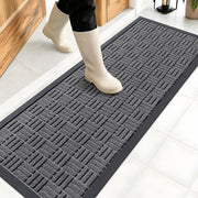 OLANLY front view showing full mat at entrance, durable protection