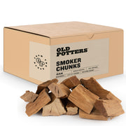 Old Potters front bag oak showing product and weight benefit