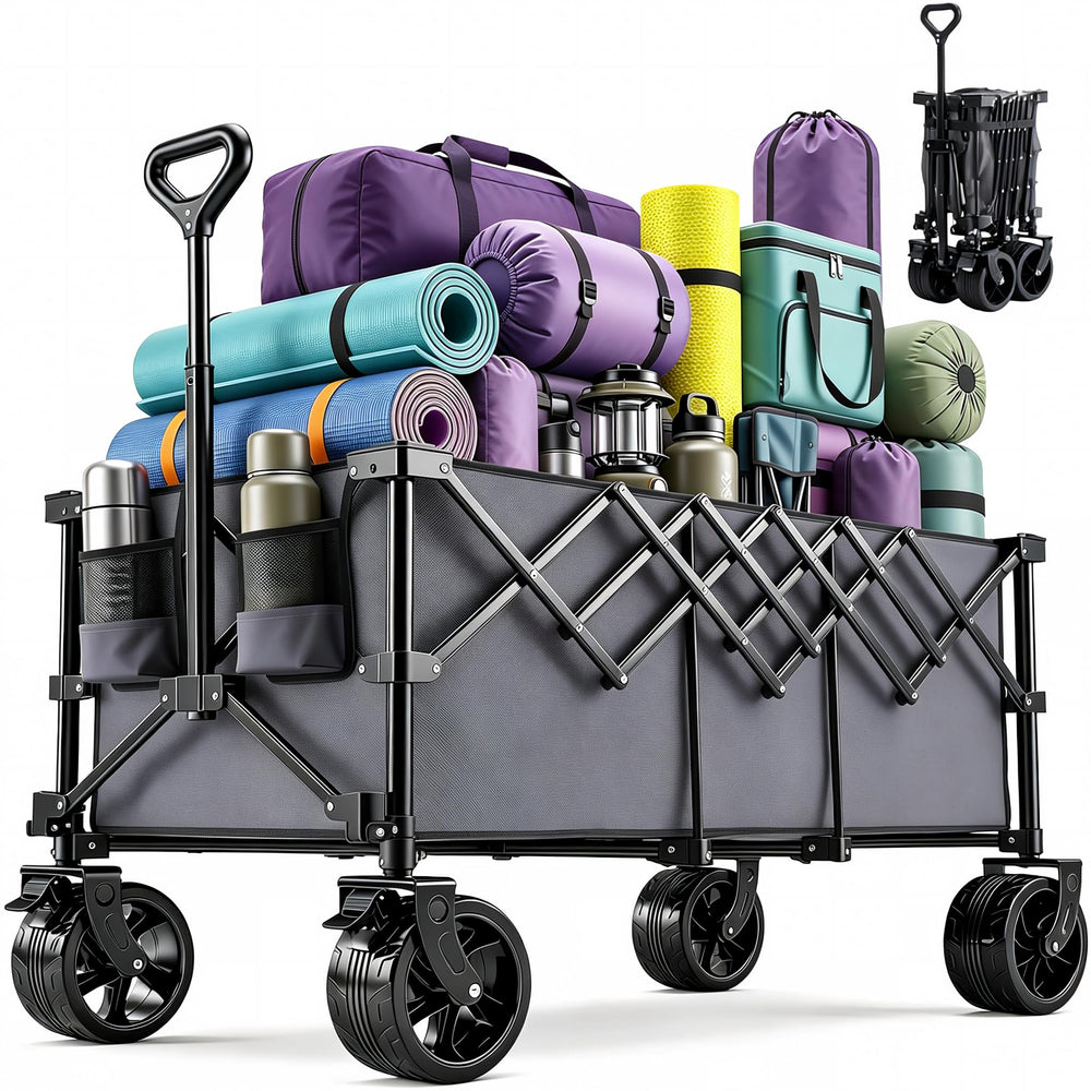 OLIXIS wagon front view showing cargo space and sturdy build benefit: large-capacity hauling