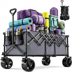 OLIXIS wagon front view showing cargo space and sturdy build benefit: large-capacity hauling