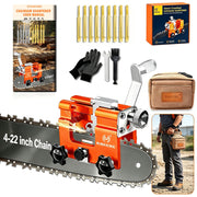 OMCCHK sharpener jig front view showing compact durable frame and clamp benefit