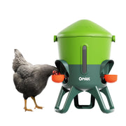 Omlet front view of insulated waterer showing stable pour and cleaner water