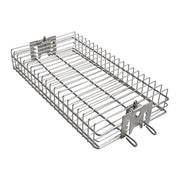 onlyfire 6042 front view showing basket and hangers for easy mounting