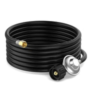 onlyfire front assembly regulator hose showing full unit and benefit of secure connection